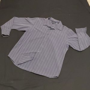 APT. 9 Gray Long Sleeve Button Shirt SZ XL